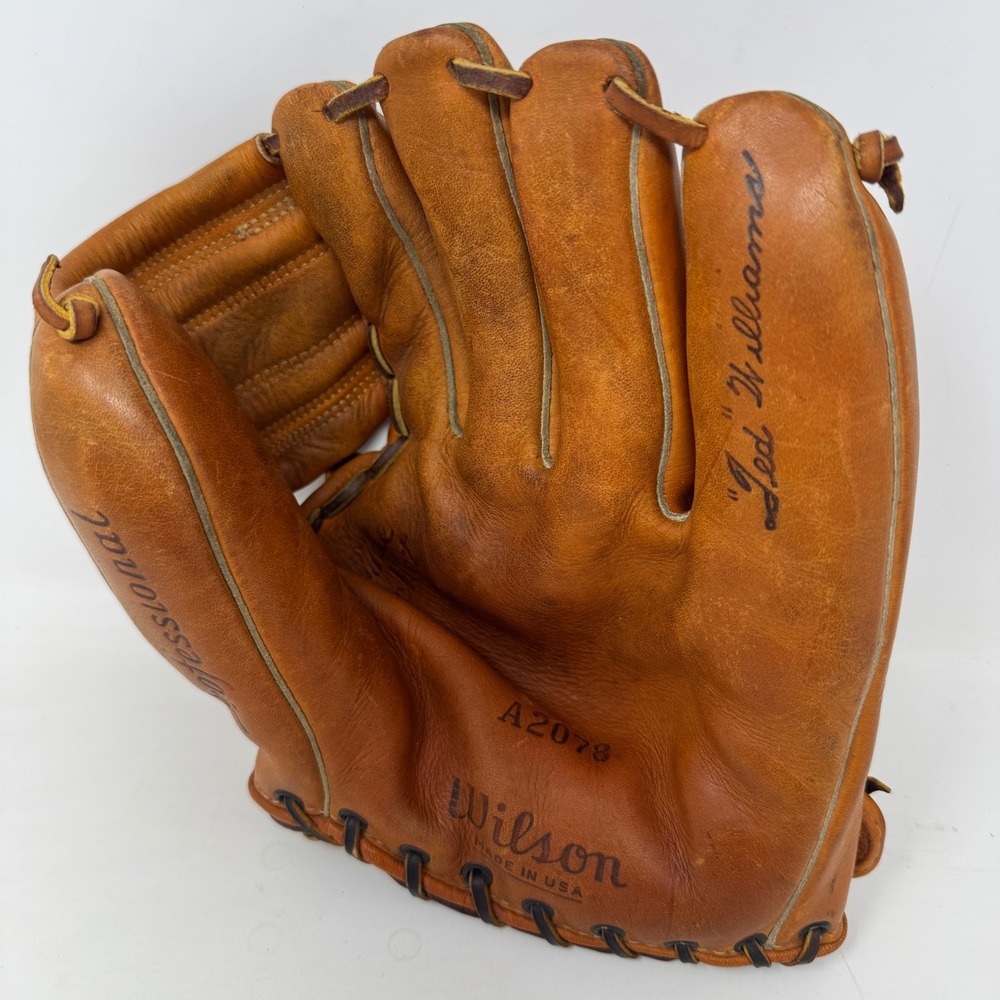Vintage Wilson A2078 Ted Williams Professional Baseball Glove USA Excellent!!